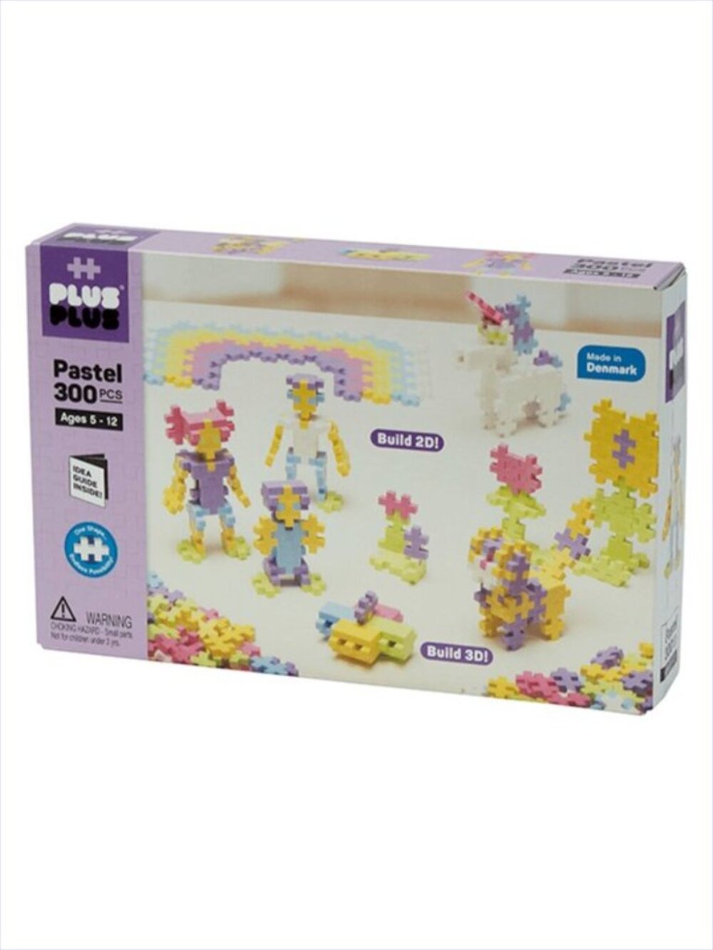 Plus-Plus 300 pc Pastel Building Set Made in Denmark New Sealed For Age 5+